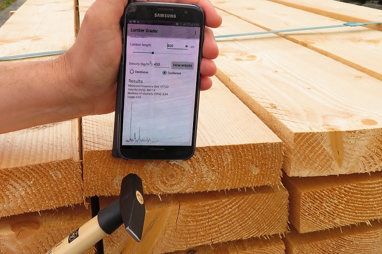 共振木材分级计